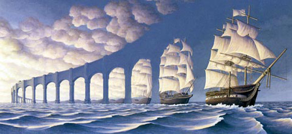 Ships and Arches Illusion