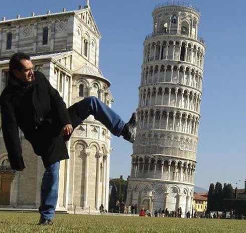 Kicking the Leaning Tower of Pisa