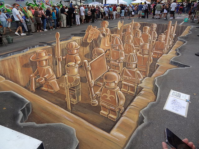 Lego Terracotta Army by Leon Keer