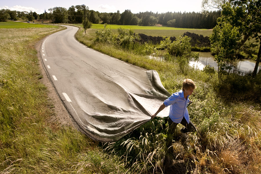 Go Your Own Road by Erik Johansson