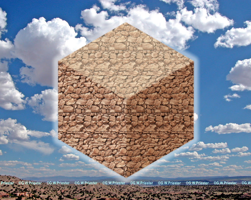 Magical Cube Stereogram by Gary W. Priester