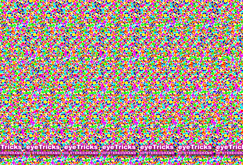 Eyetricks Stereogram by Gene Levine